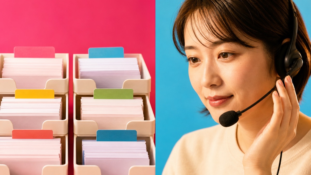問い合わせ対応をAIで自動化するCS業務のイメージ