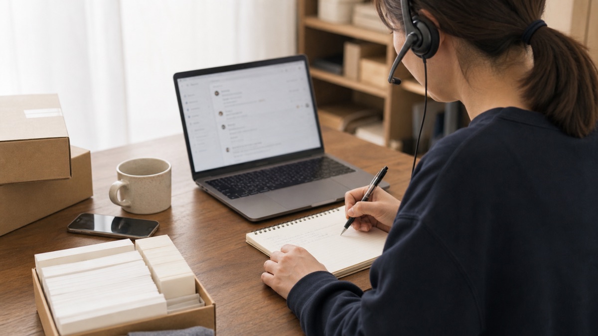 Customer support and review handling for e-commerce