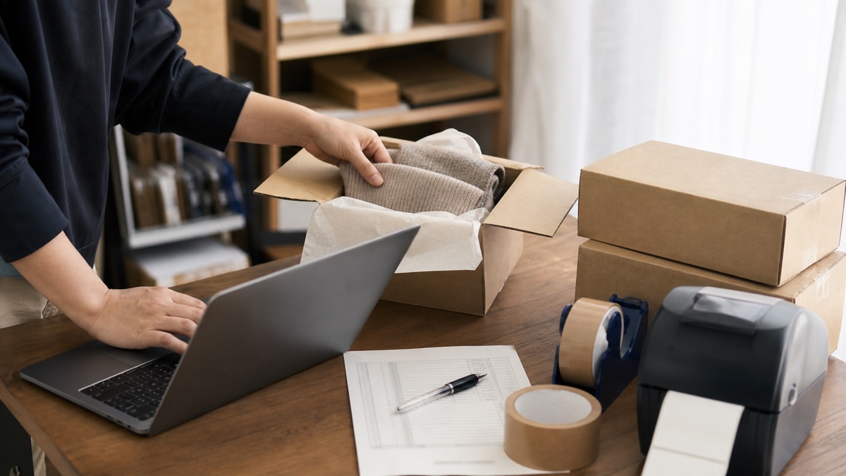 Order and shipping operations for an online retailer